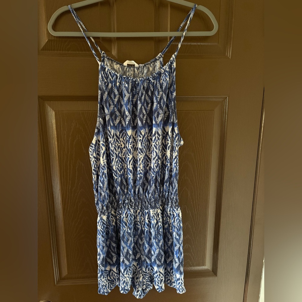 La Vie En Rose Aqua Romper
